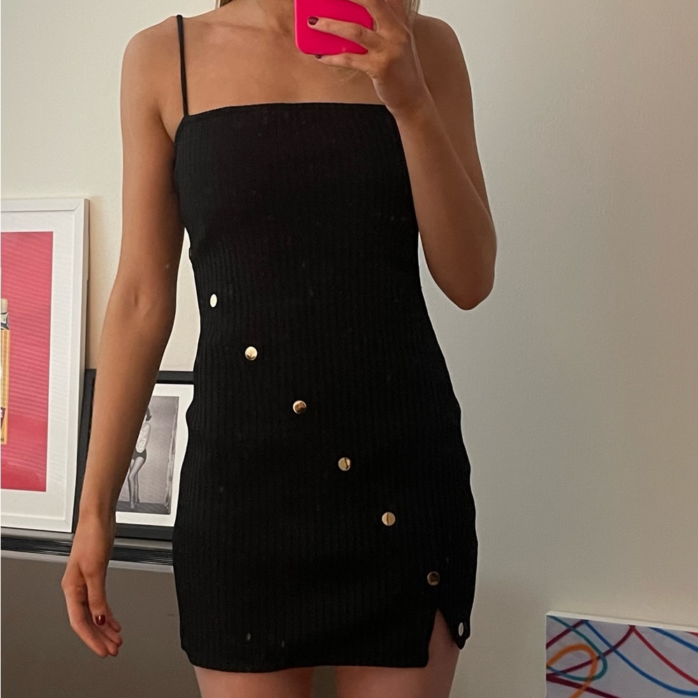 Lovers + Friends Black Mini Dress